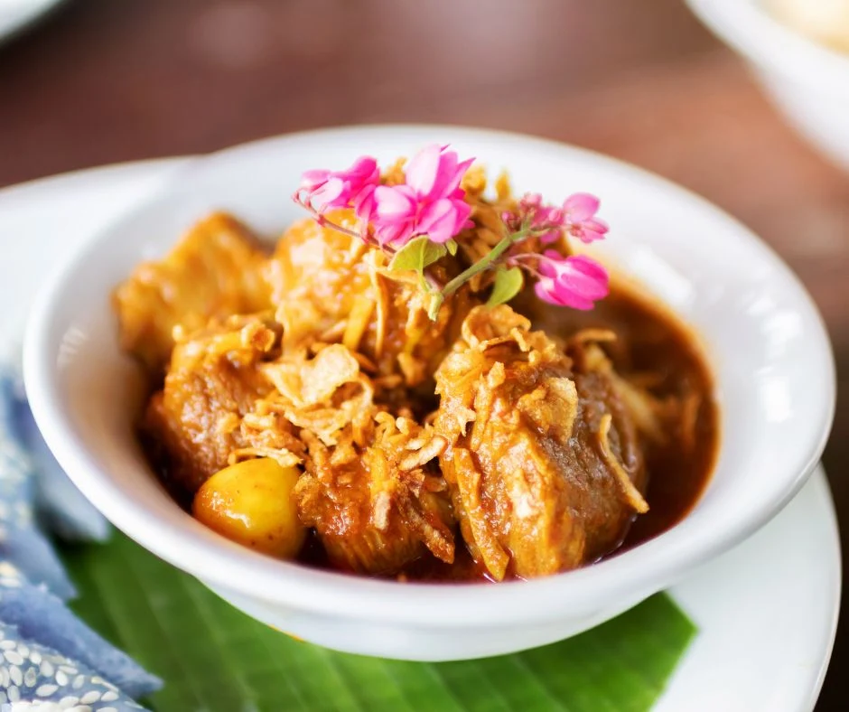 Northern Thai curry served at Sabannga