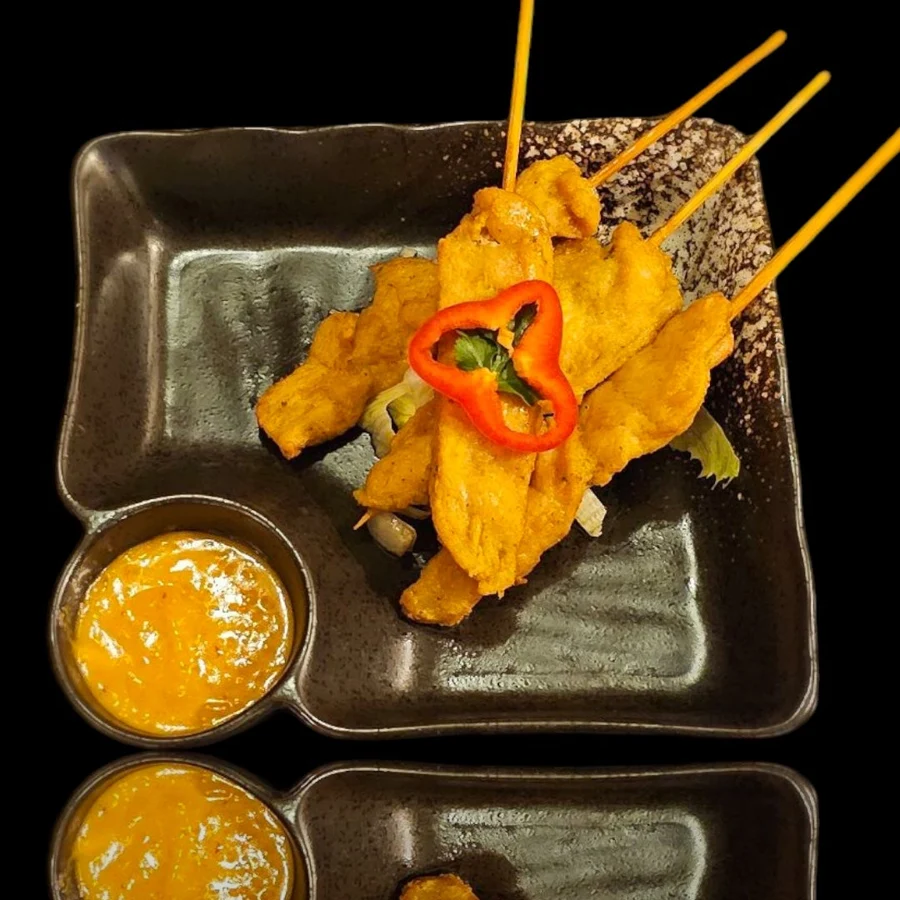 Chicken satay at Sabannga